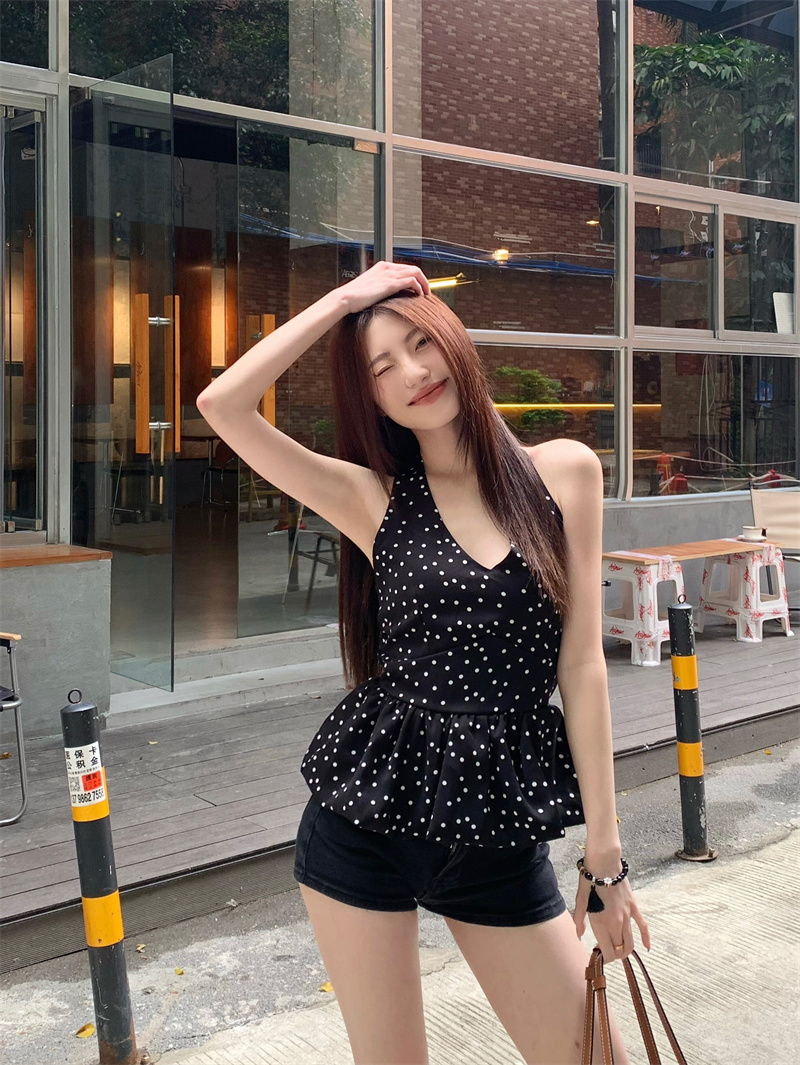 womens-polka-dot-halter-cami-top-2026-slim-fit-sleeveless-short-vest
