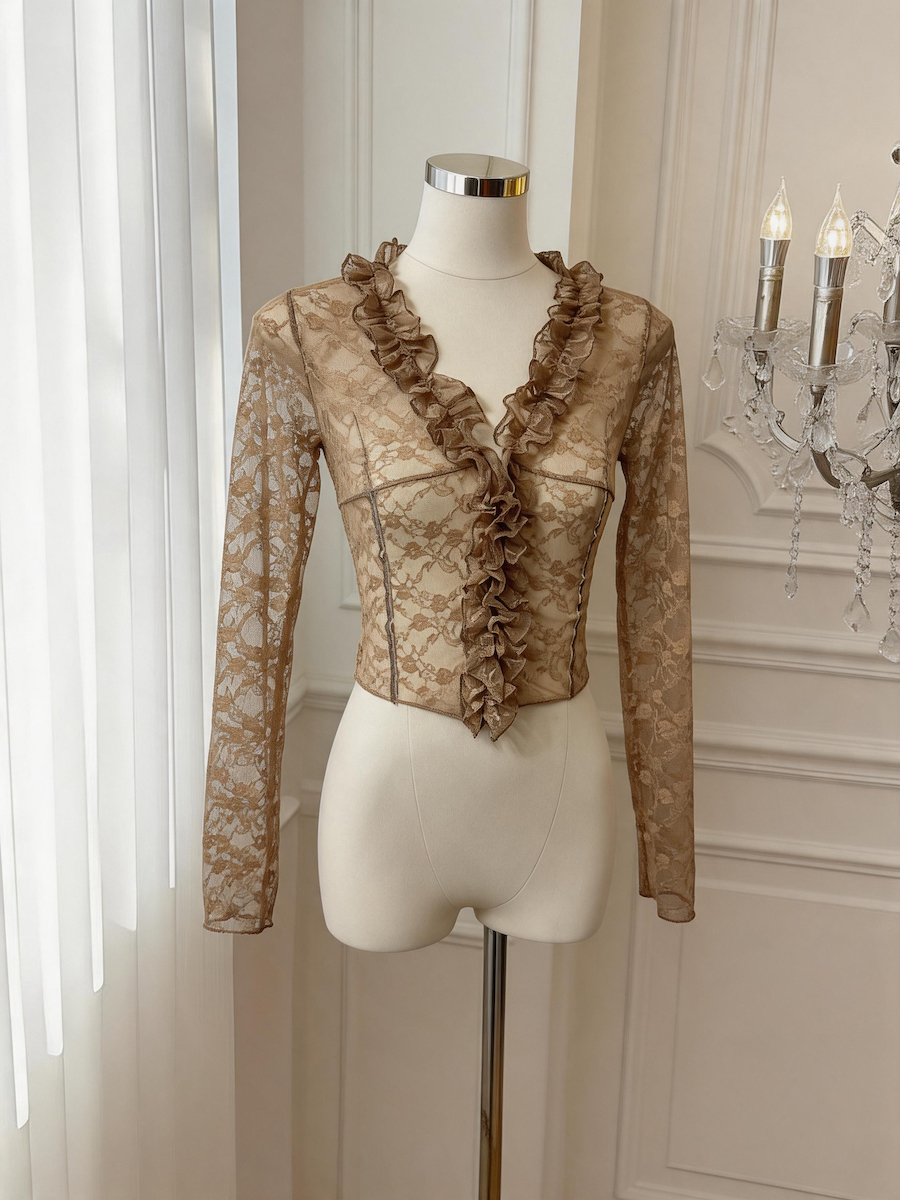 french-court-style-vintage-lace-trim-long-sleeve-women-blouse-with-flared-sleeves