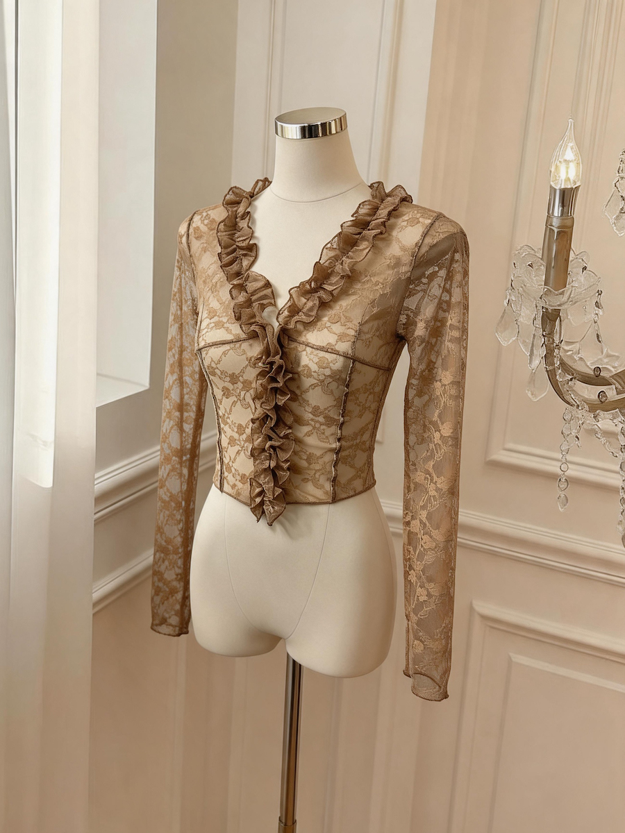 french-court-style-vintage-lace-trim-long-sleeve-blouse-for-women-with-flared-sleeves